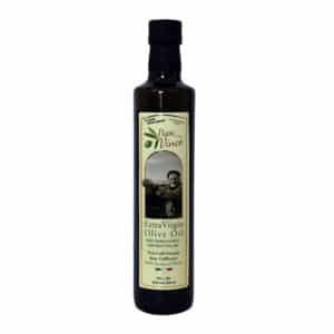 Huile d’olive extra vierge pressée à froid, non mélangé, non filtré, non raffiné, de Papa Vince provenant de Sicile, Italie