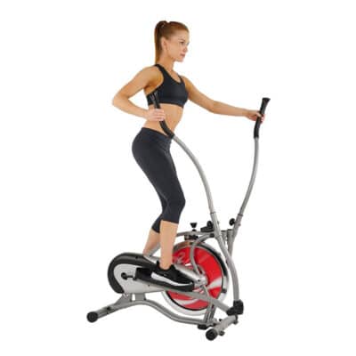 Elliptique Flywheel gris de Sunny Health & Fitness SF-E1405 – Petit budget