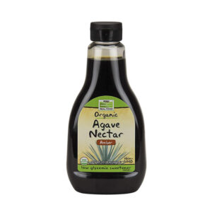 Nectar d’agave biologique ambré de Now Foods