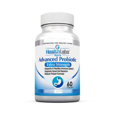 Probiotiques avancé extra-fort de Health Labs Rx (60 capsules)