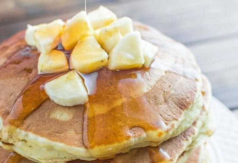 Pancakes santé aux bananes